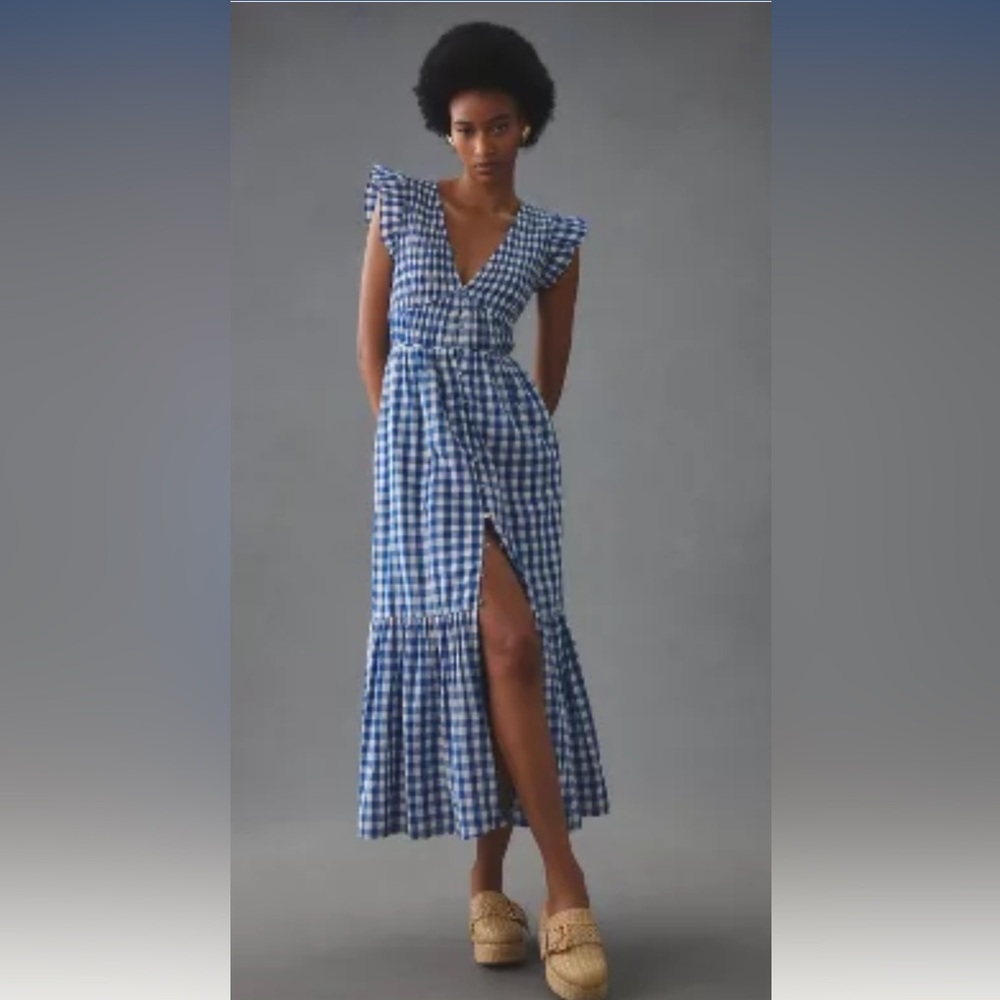 Anthropologie Peregrine Midi Dress